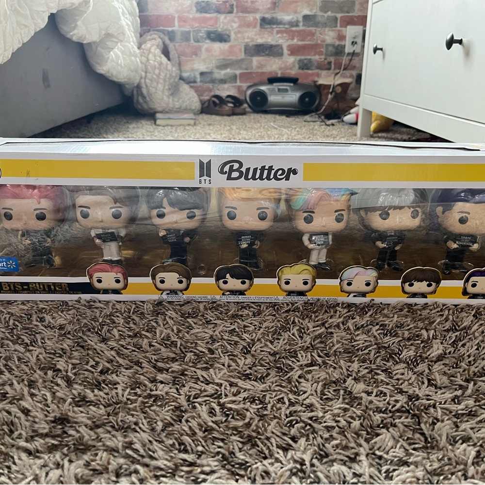 BTS Butter Funko Pop Set